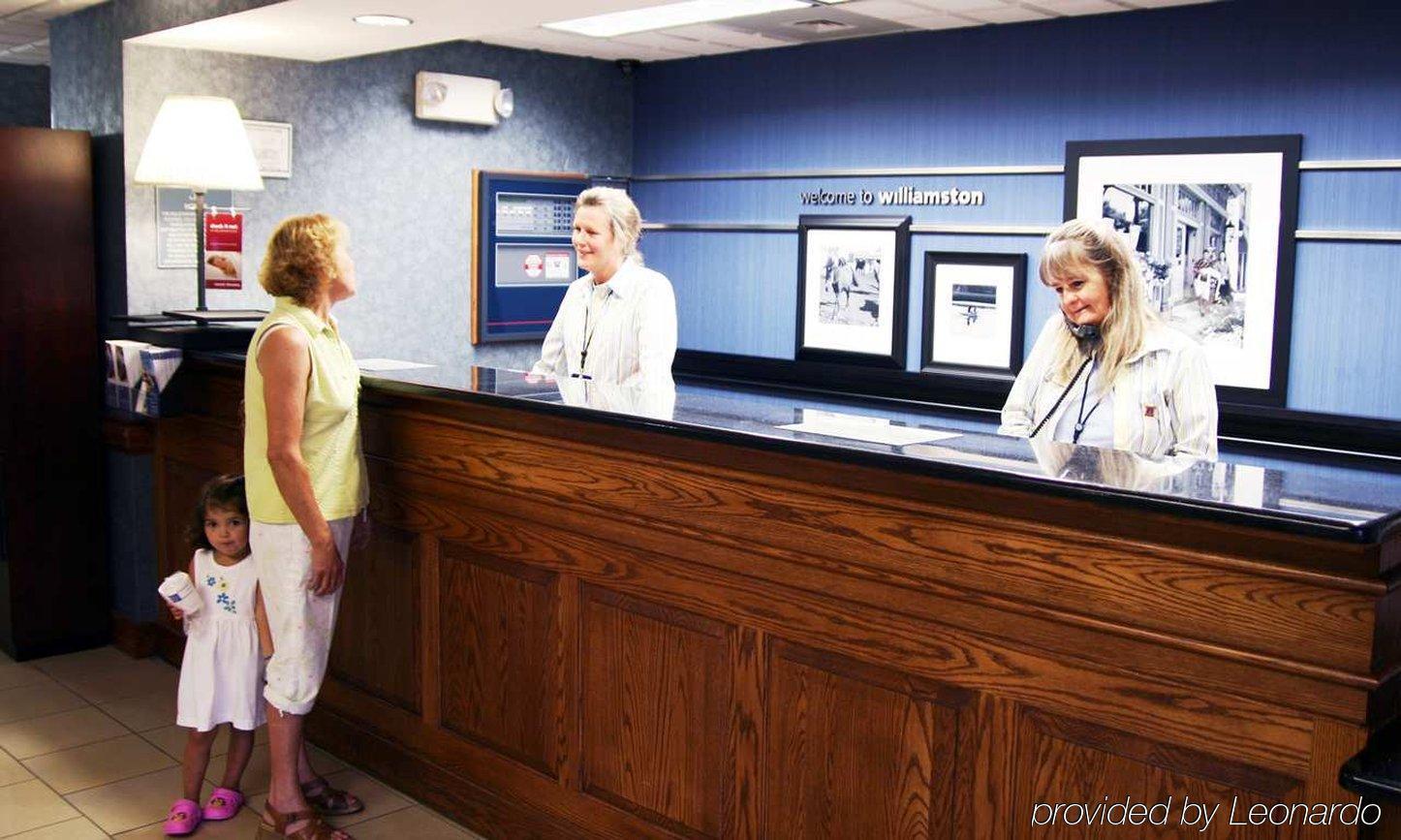 Hampton Inn Williamston Inreriör bild